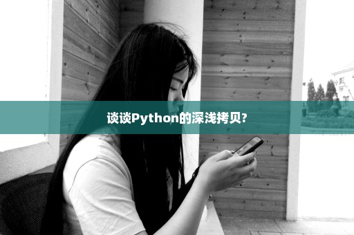 谈谈Python的深浅拷贝?