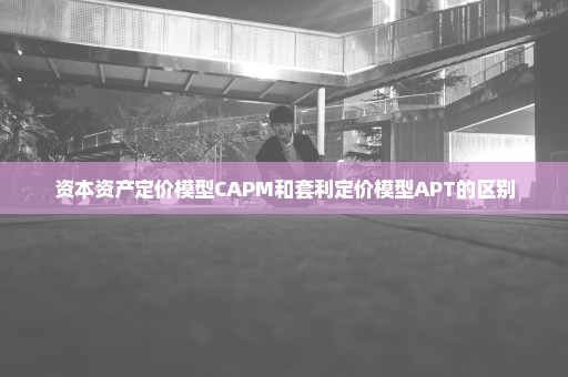 资本资产定价模型CAPM和套利定价模型APT的区别