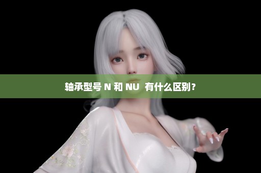 轴承型号 N 和 NU  有什么区别？