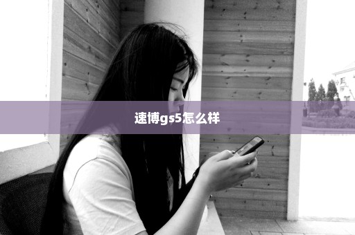 速博gs5怎么样