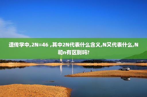 遗传学中,2N=46 ,其中2N代表什么含义,N又代表什么,N和n有区别吗?