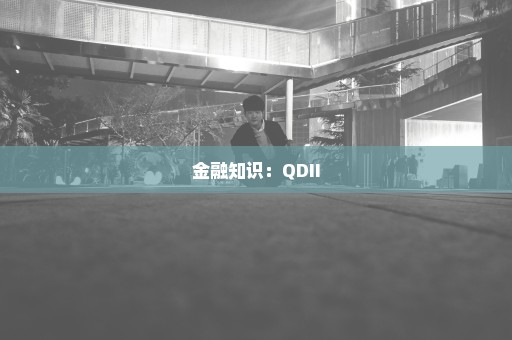 金融知识：QDII