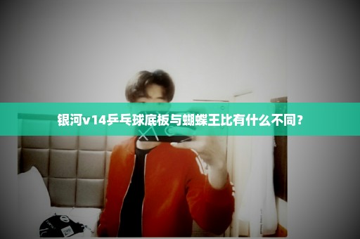 银河v14乒乓球底板与蝴蝶王比有什么不同？