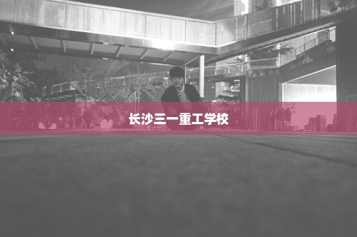 长沙三一重工学校