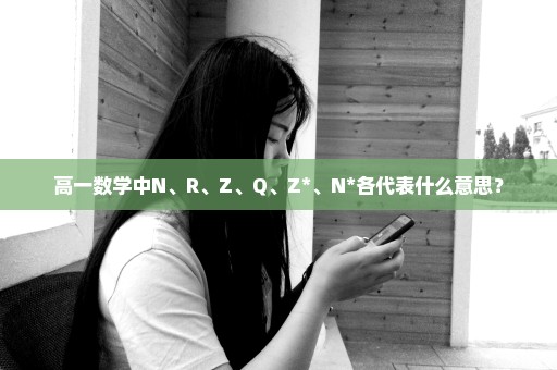 高一数学中N、R、Z、Q、Z*、N*各代表什么意思？