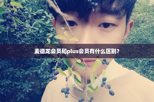 麦德龙会员和plus会员有什么区别？