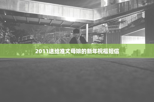 2011送给准丈母娘的新年祝福短信