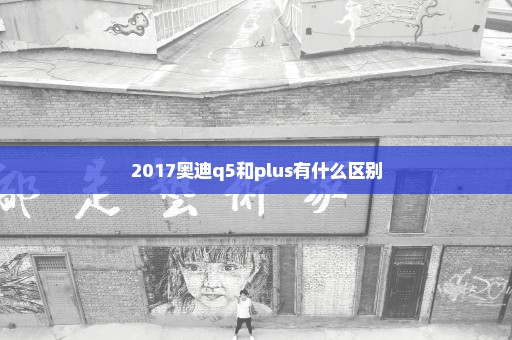 2017奥迪q5和plus有什么区别