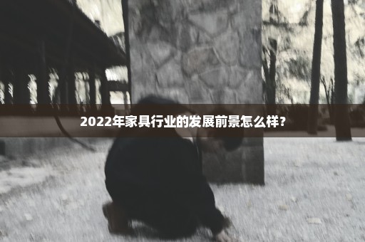 2022年家具行业的发展前景怎么样？