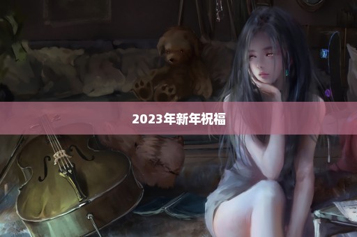 2023年新年祝福