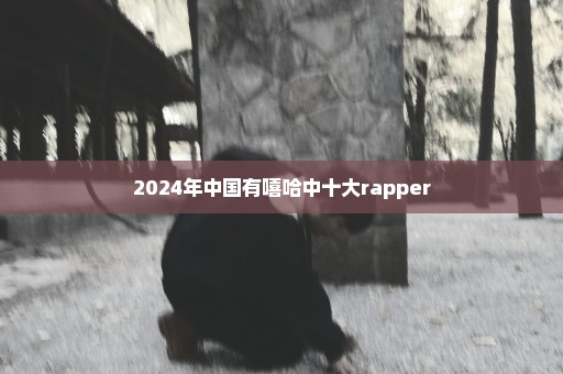 2024年中国有嘻哈中十大rapper