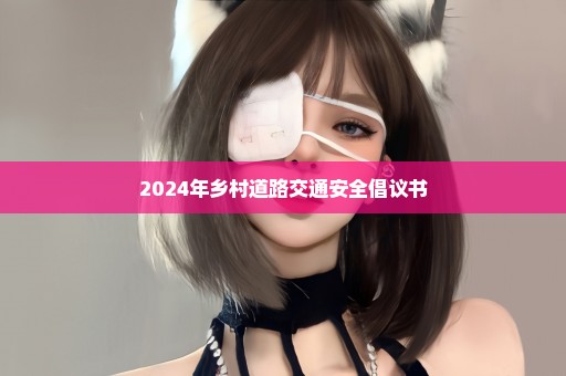 2024年乡村道路交通安全倡议书