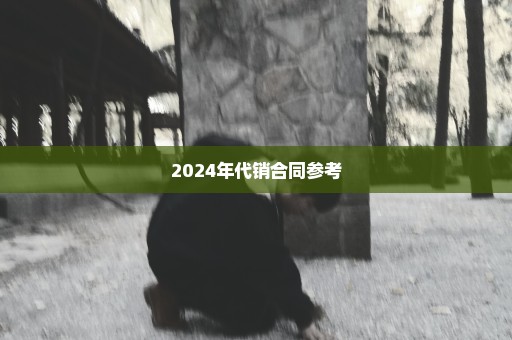 2024年代销合同参考