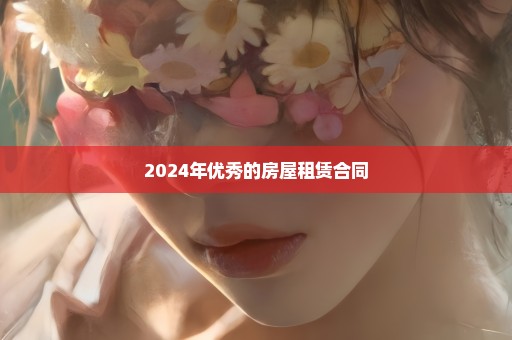 2024年优秀的房屋租赁合同