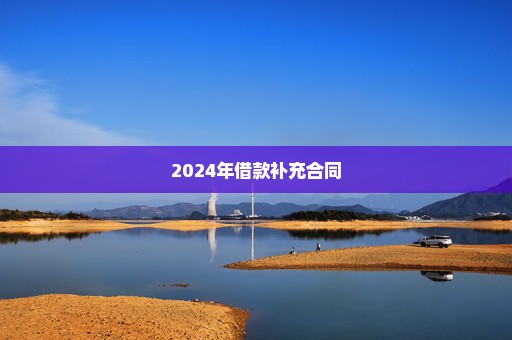 2024年借款补充合同