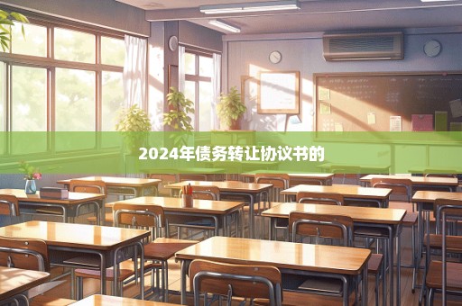 2024年债务转让协议书的