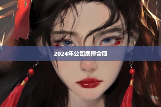 2024年公司房屋合同