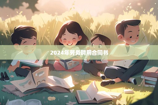 2024年劳务聘用合同书