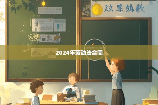 2024年劳动法合同