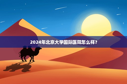 2024年北京大学国际医院怎么样？