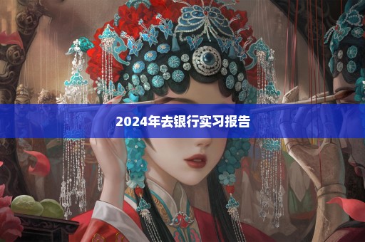 2024年去银行实习报告