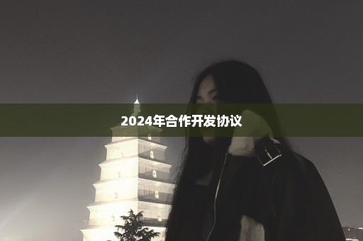 2024年合作开发协议