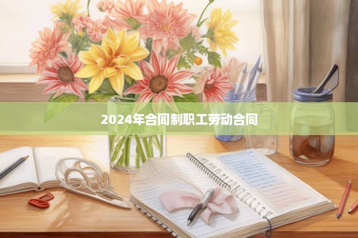 2024年合同制职工劳动合同