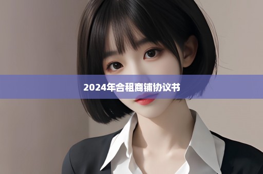 2024年合租商铺协议书