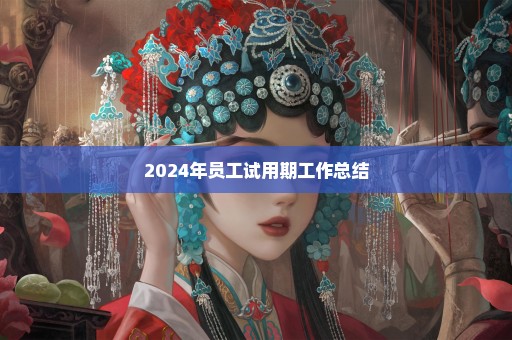 2024年员工试用期工作总结