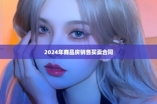 2024年商品房销售买卖合同