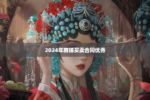 2024年商铺买卖合同优秀