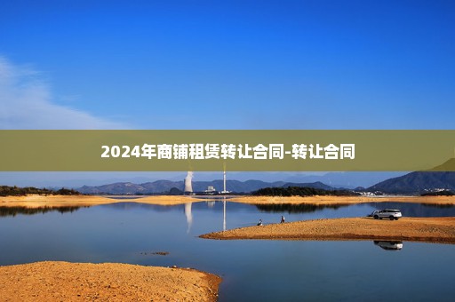 2024年商铺租赁转让合同-转让合同