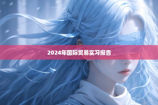 2024年国际贸易实习报告