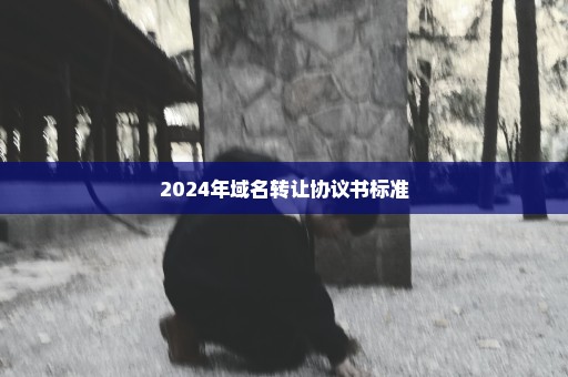 2024年域名转让协议书标准