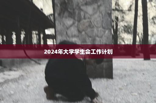 2024年大学学生会工作计划