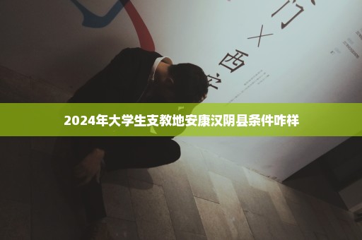 2024年大学生支教地安康汉阴县条件咋样