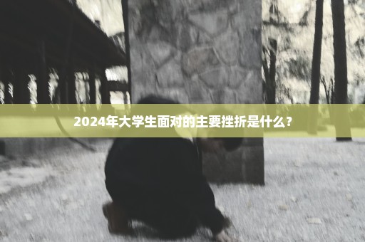 2024年大学生面对的主要挫折是什么？