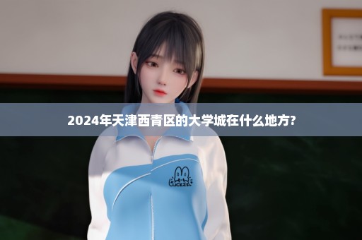 2024年天津西青区的大学城在什么地方?