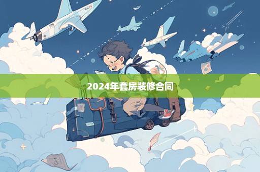 2024年套房装修合同