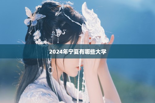 2024年宁夏有哪些大学