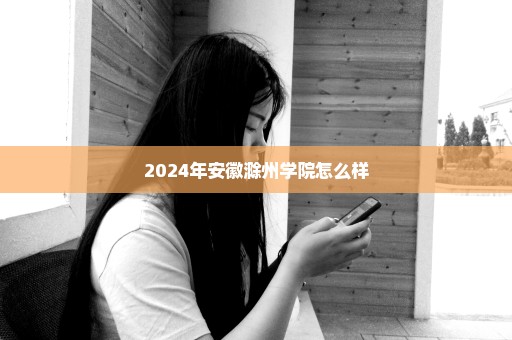 2024年安徽滁州学院怎么样