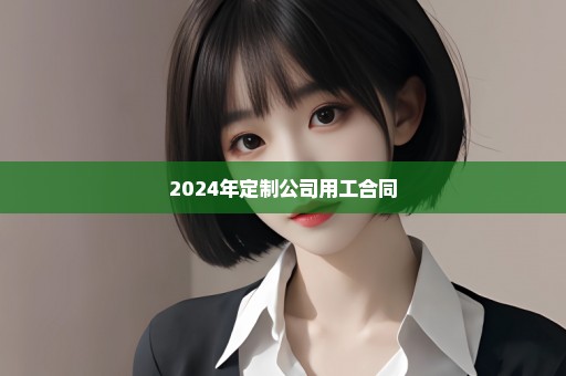 2024年定制公司用工合同