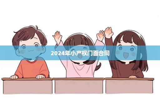 2024年小产权门面合同