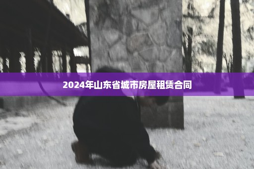 2024年山东省城市房屋租赁合同