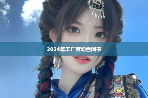 2024年工厂劳动合同书