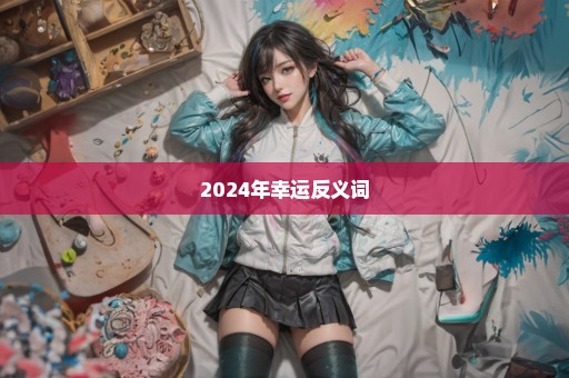 2024年幸运反义词