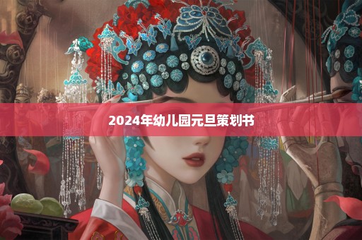 2024年幼儿园元旦策划书