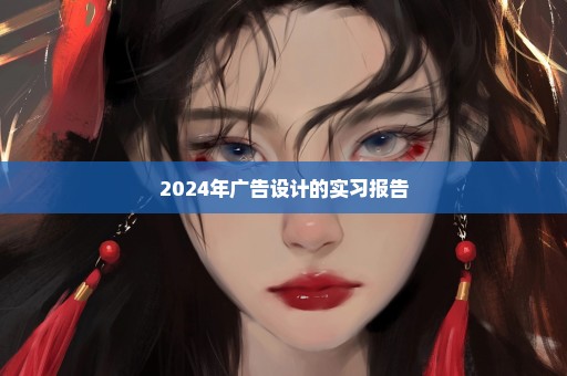 2024年广告设计的实习报告