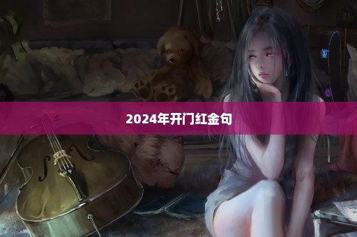 2024年开门红金句