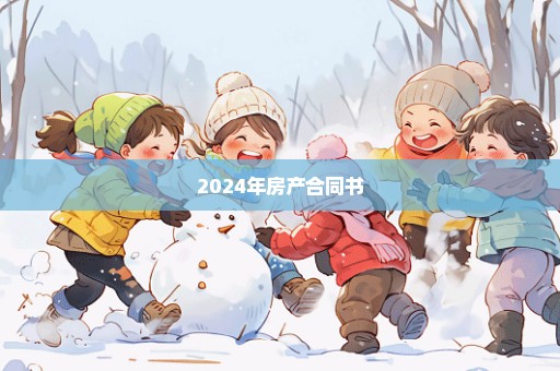 2024年房产合同书